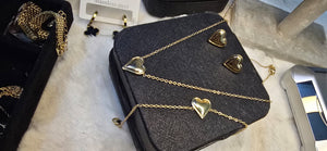 Heart Charm Jewelry Set for Women