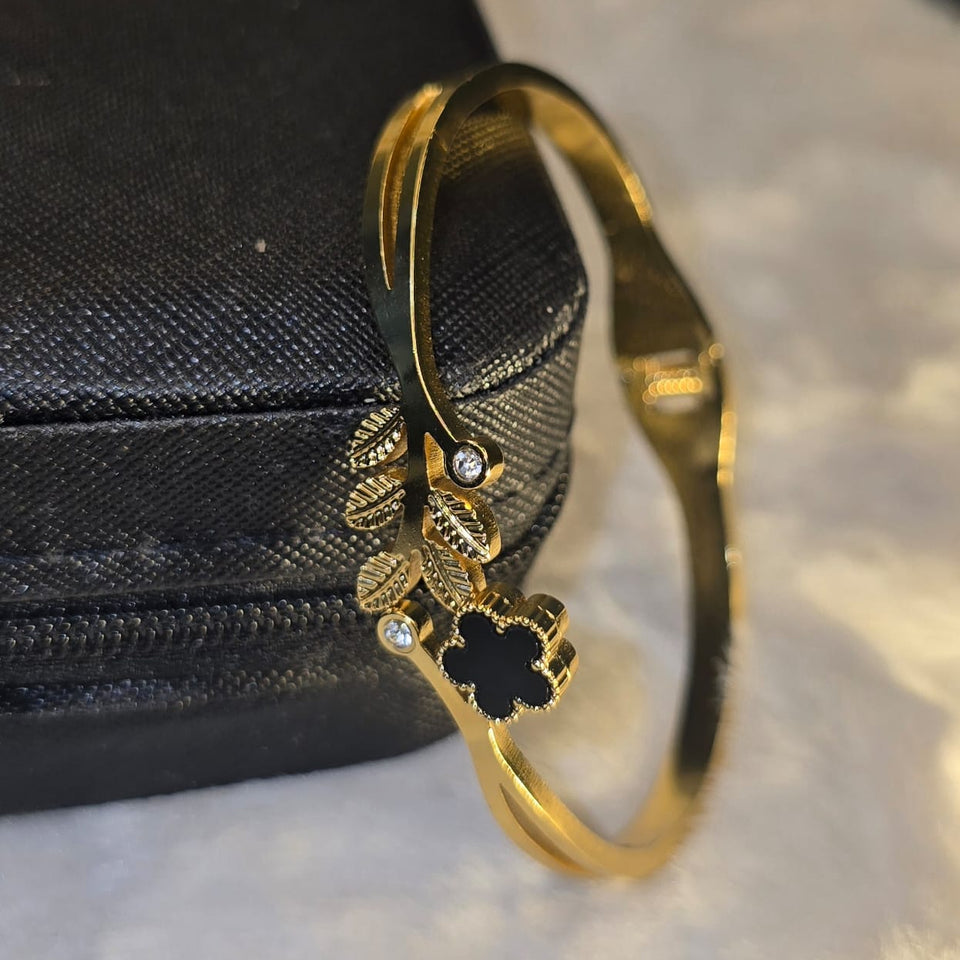 Premium Quality Floral Design Cuff Bracelet for Women