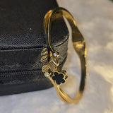 Premium Quality Floral Design Cuff Bracelet for Women