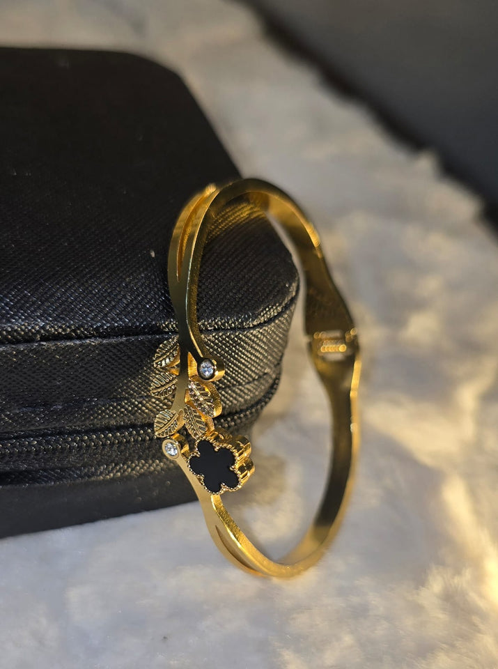 Premium Quality Floral Design Cuff Bracelet for Women