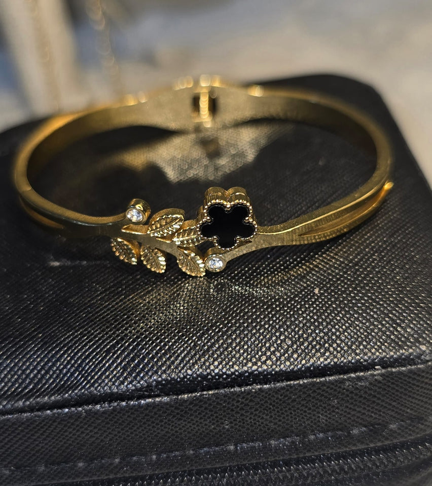 Premium Quality Floral Design Cuff Bracelet for Women