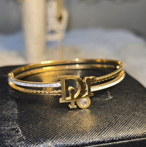 DIOR BRANDED Crystal Bracelet for Women