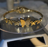 Butterfly Charm Bracelet for Women